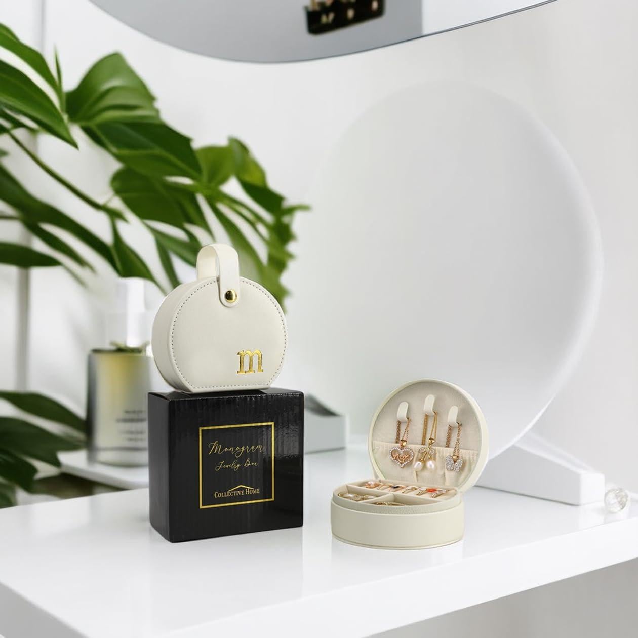 Estuche de Joyería de Viaje COLECTIVO HOGAR Media Luna