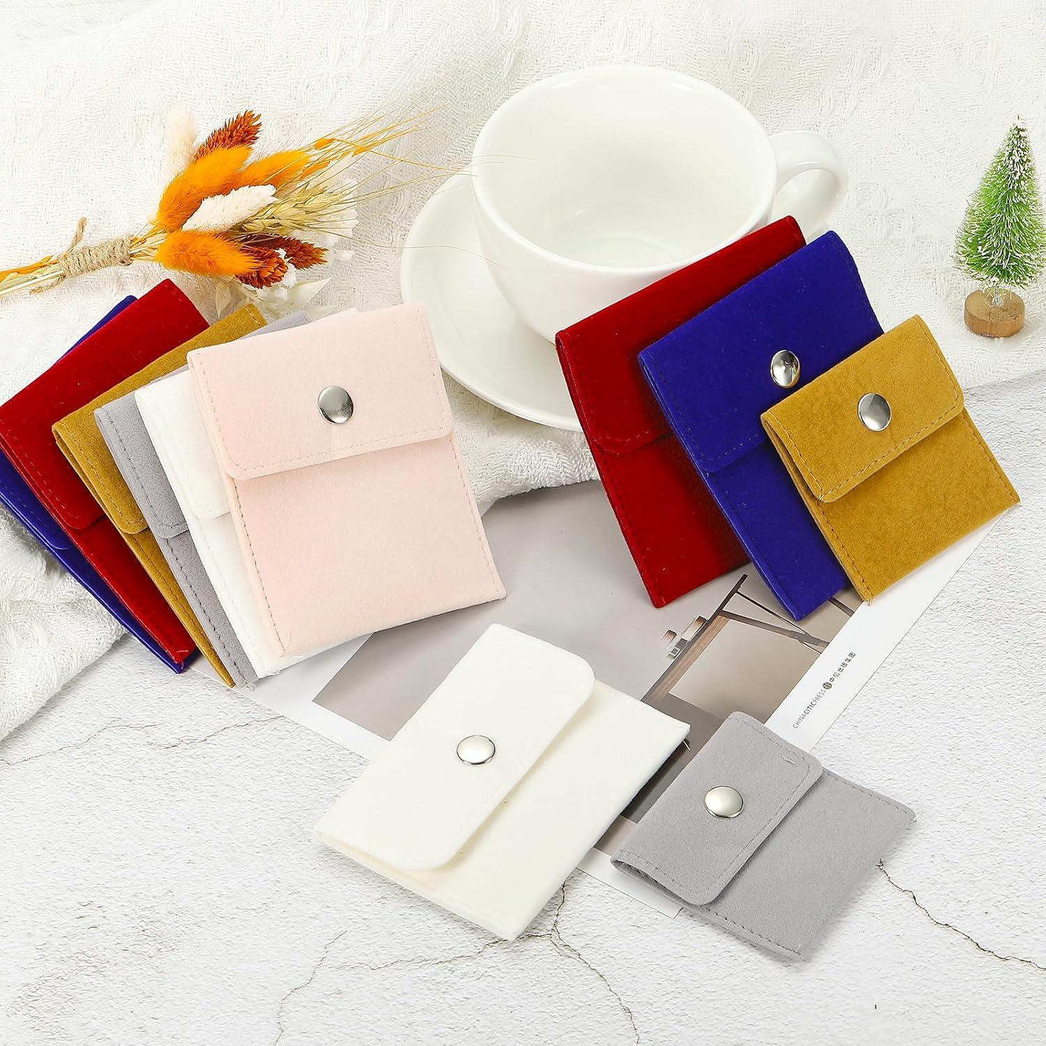 Bolsa de Joyería Velvet PATIKIL 10x7.5cm - Paquete de 12