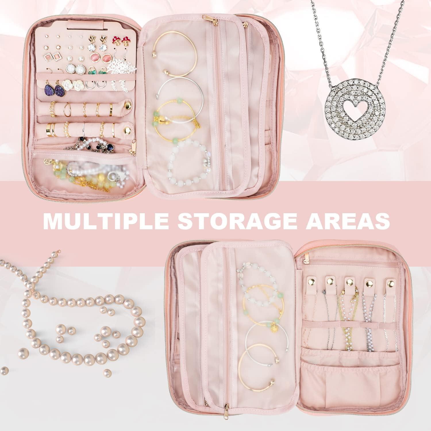 Estuche de Joyería Emissary Rosa Mediano Impermeable