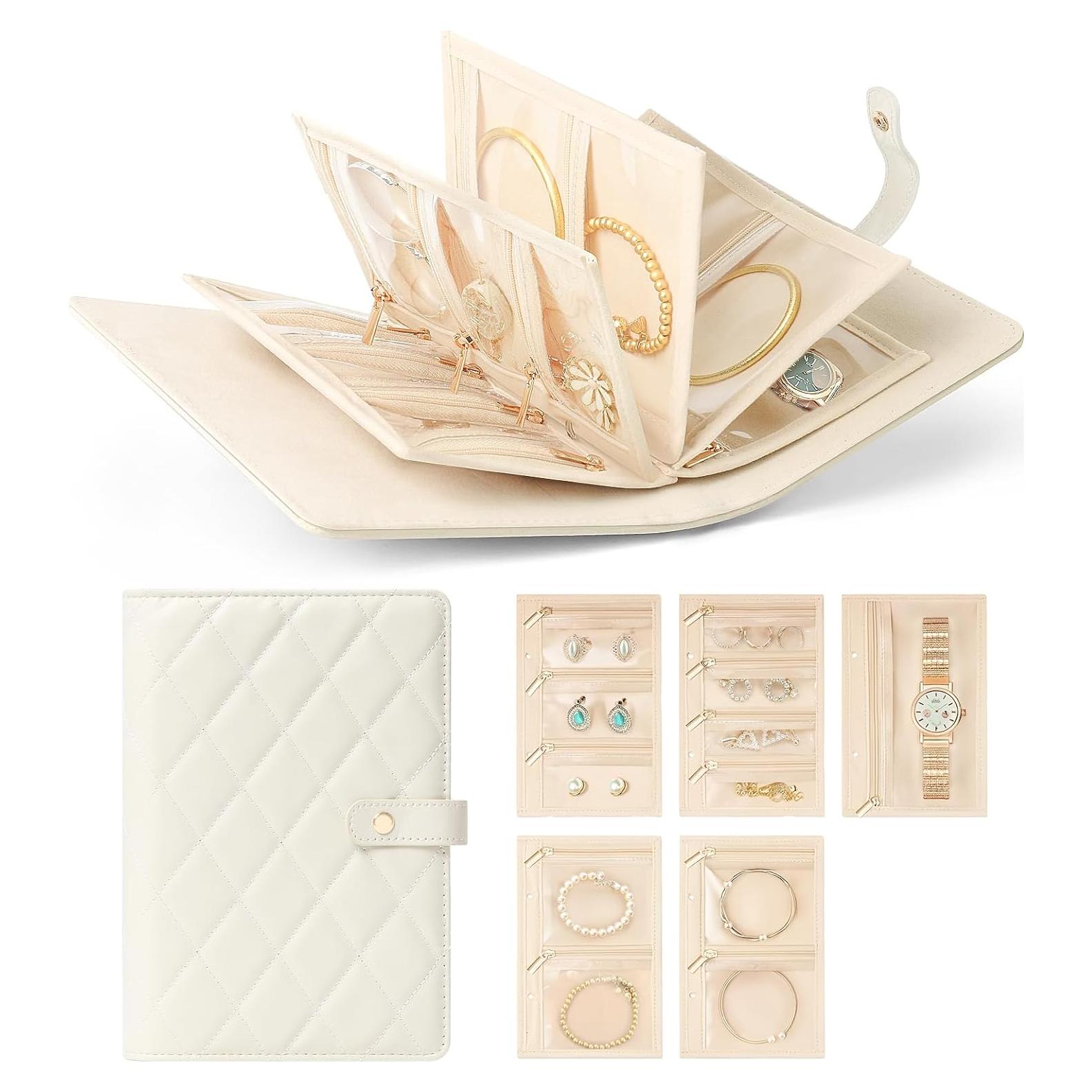 Organizador de Joyería HOMEHIVE Antioxidante Portátil Crema