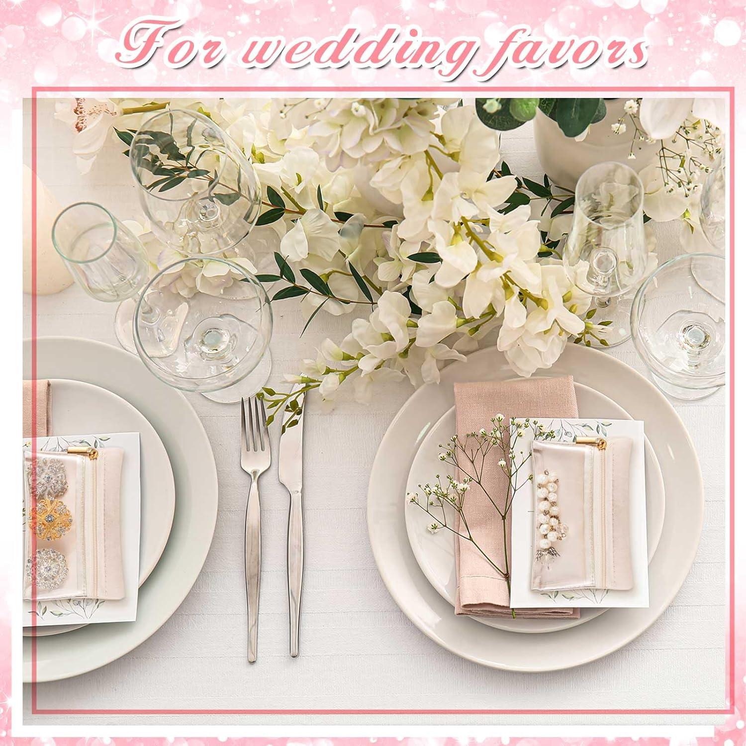 Organizador de Joyería de Viaje Uiifan 50 Bolsas Franela