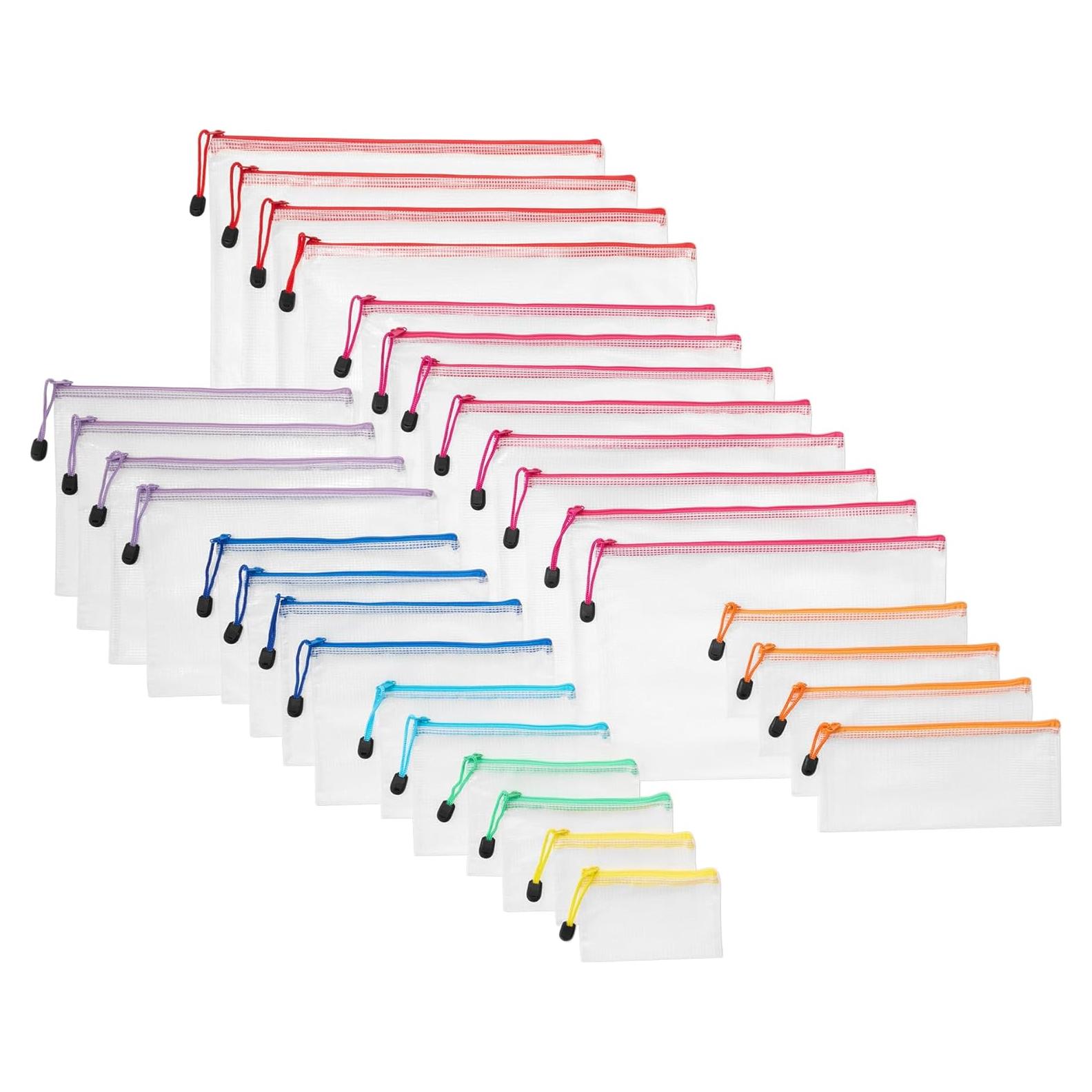 Paquete de 30 Bolsas de Malla Amazon Basics - 8 Tamaños