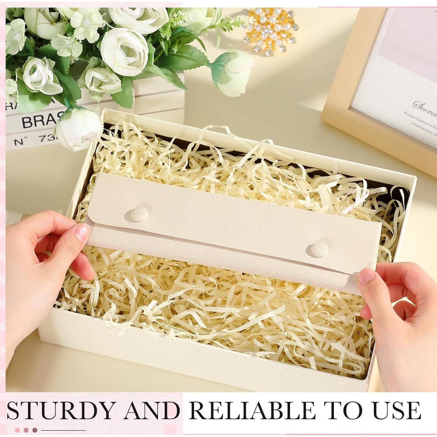 6 Fundas de Collar de Microfibra Remuuly para Viaje - Organizador de Joyería