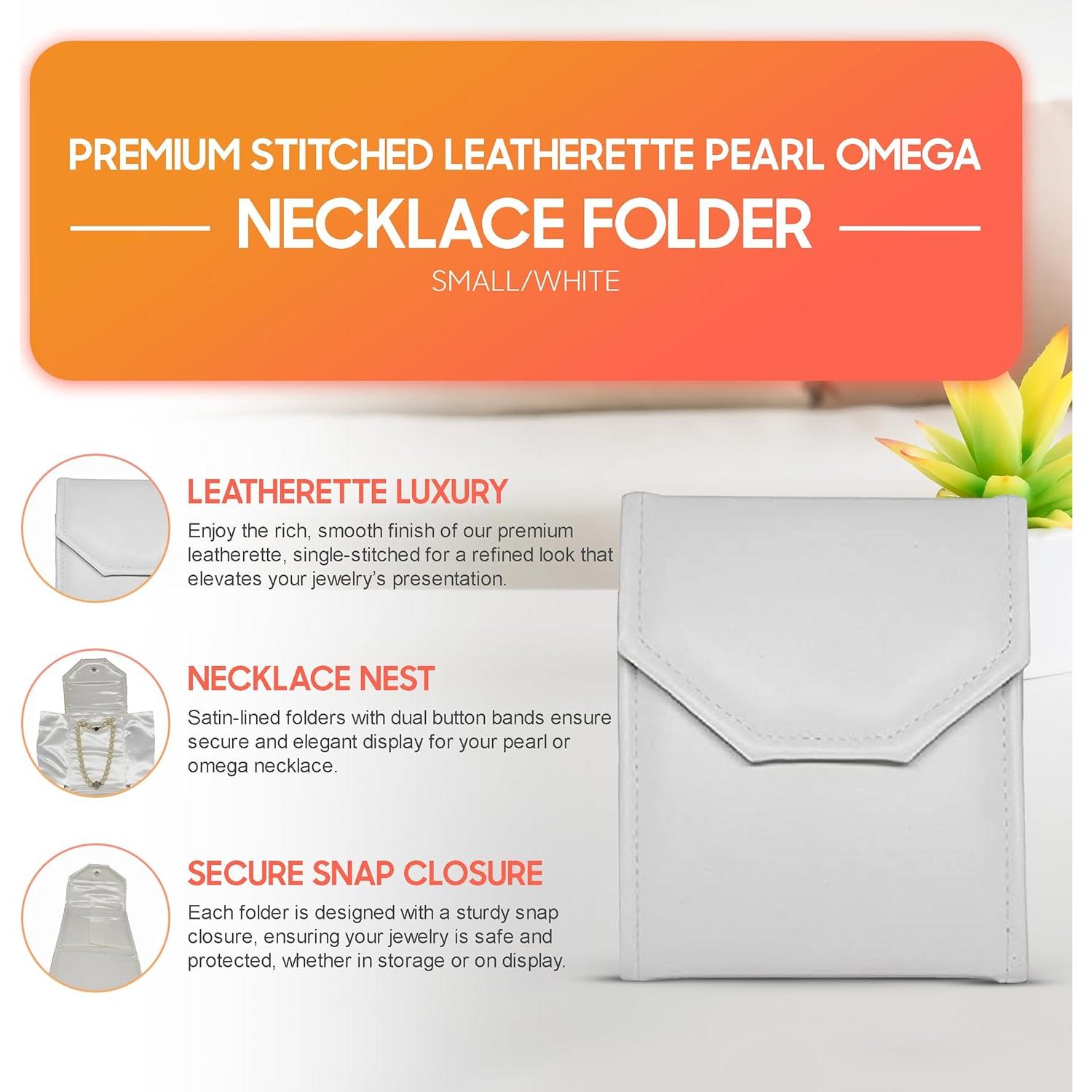 Funda de Joyería Novel Box Pequeña 17.78x12.7 cm Blanca