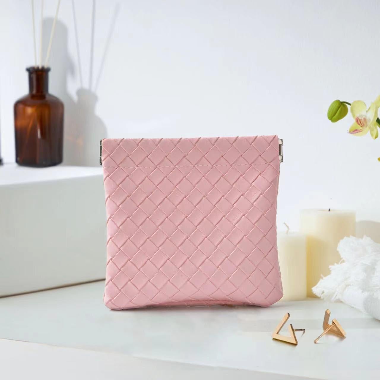 Estuche de Maquillaje Mini 4PCS Cuero Impermeable Multicolor