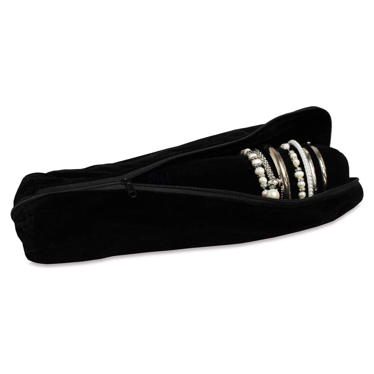 Rollo de Joyería Portátil MOOCA Negro para Pulseras y Relojes