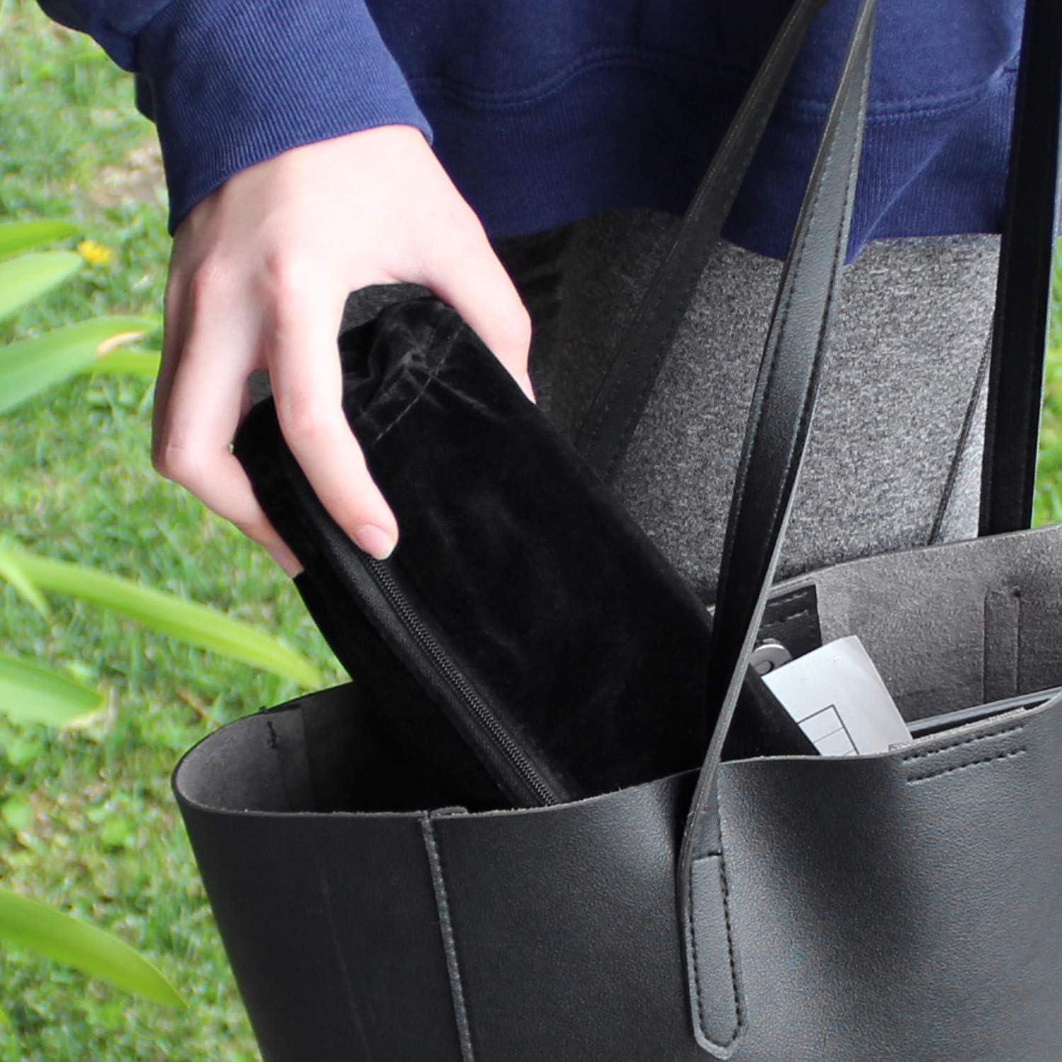 Rollo de Joyería Portátil MOOCA Negro para Pulseras y Relojes