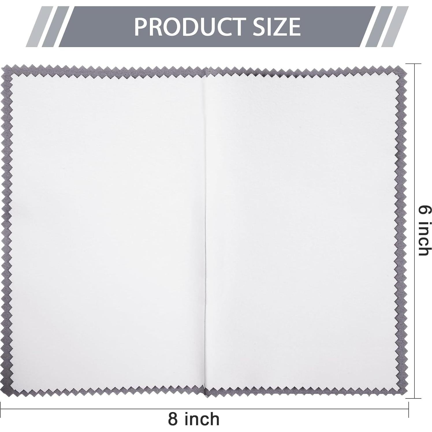 Paños de Pulido de Joyería Breling 20 Pcs 15x20 cm