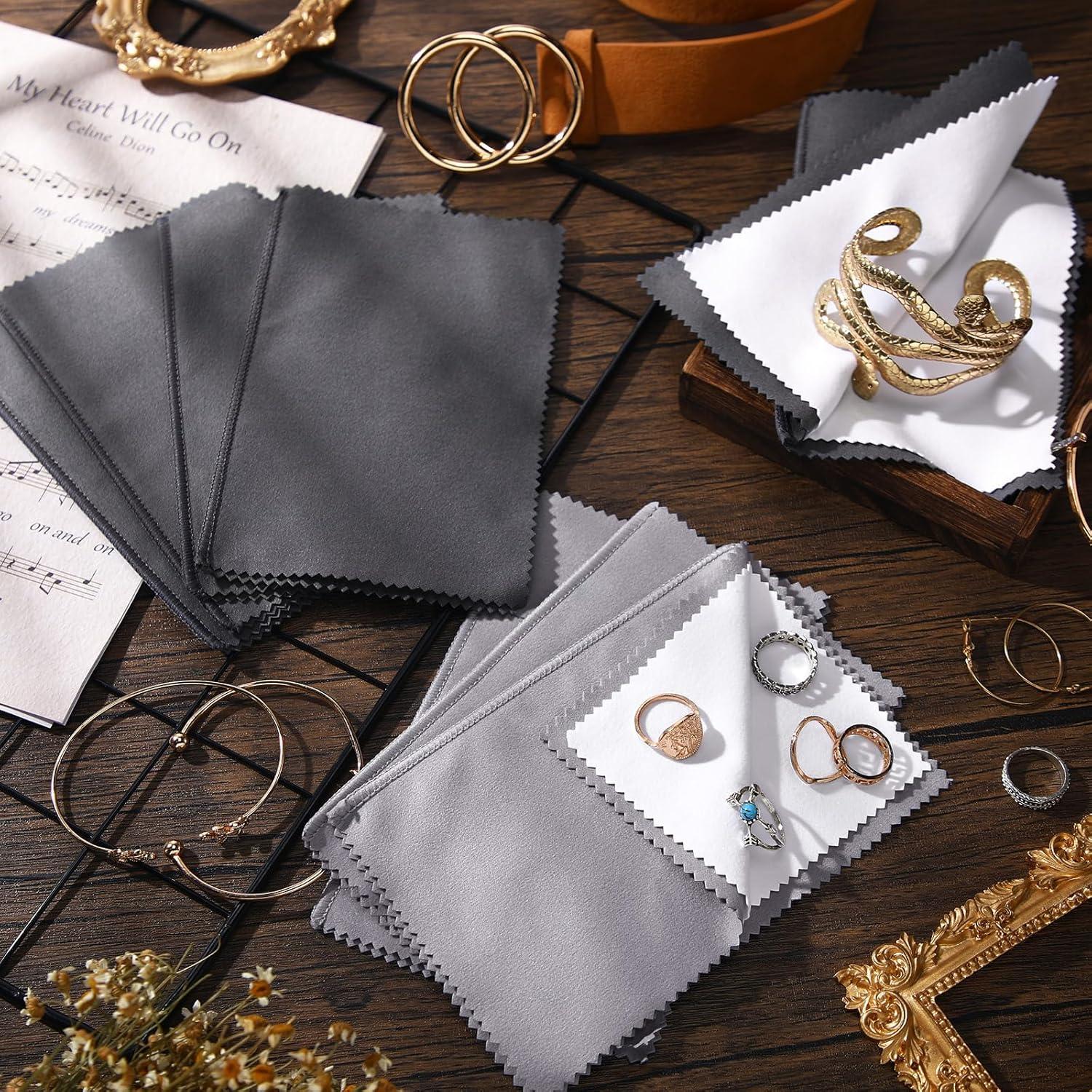 Paños de Pulido de Joyería Breling 20 Pcs 15x20 cm