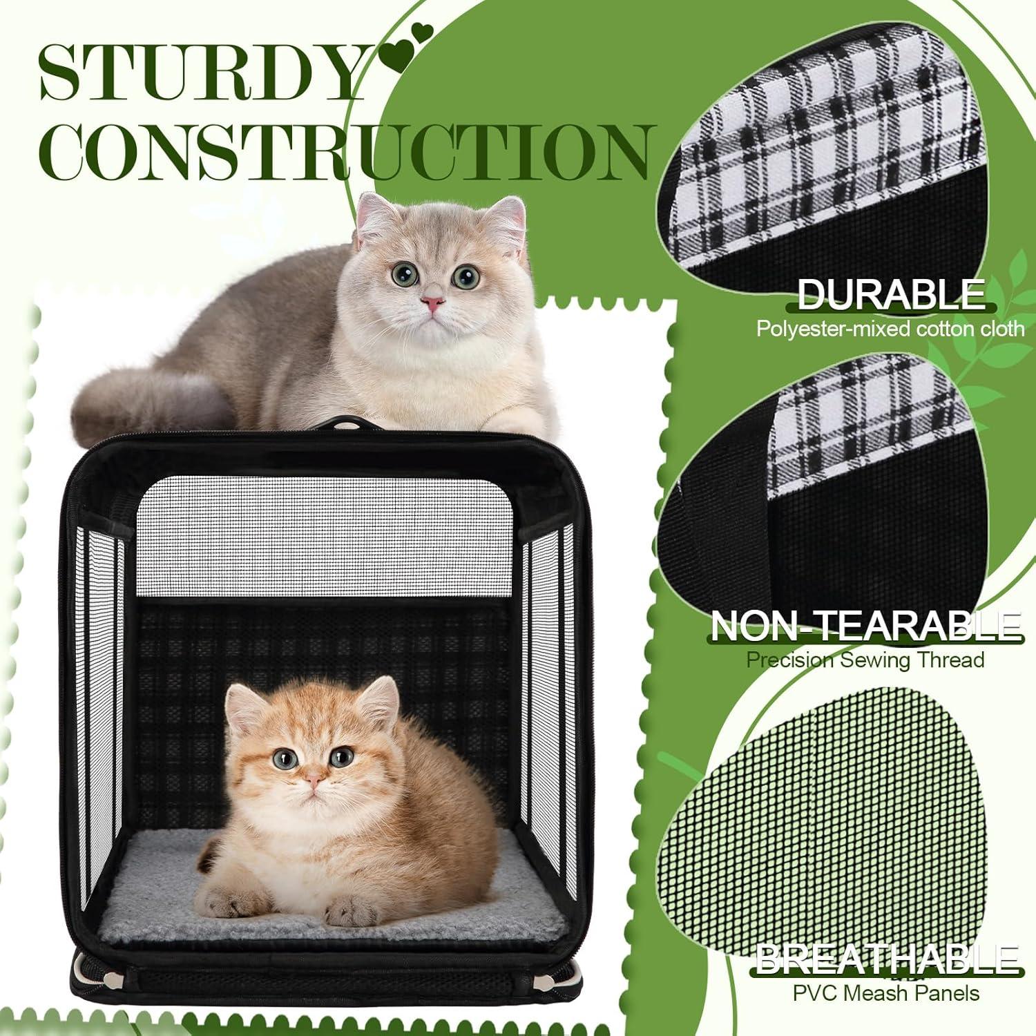 Transportadora Suave para Gatos EXPAWLORER Grande 43x30cm