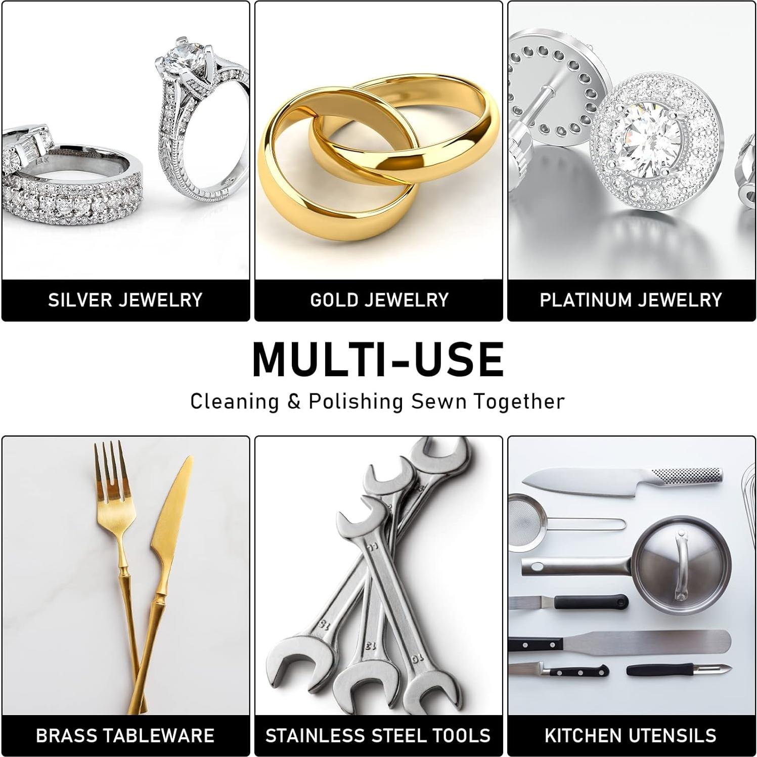 Paño de Limpieza de Joyería Youbay - 27.94x35.56 cm