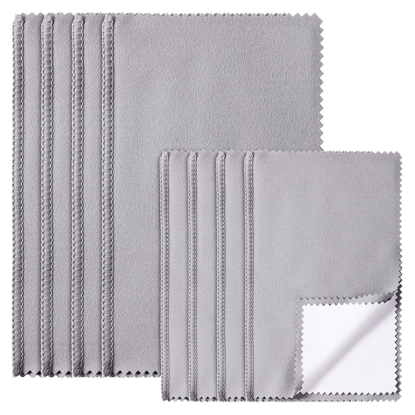 Juego de 8 Paños de Limpieza de Joyería Breling 28x35cm