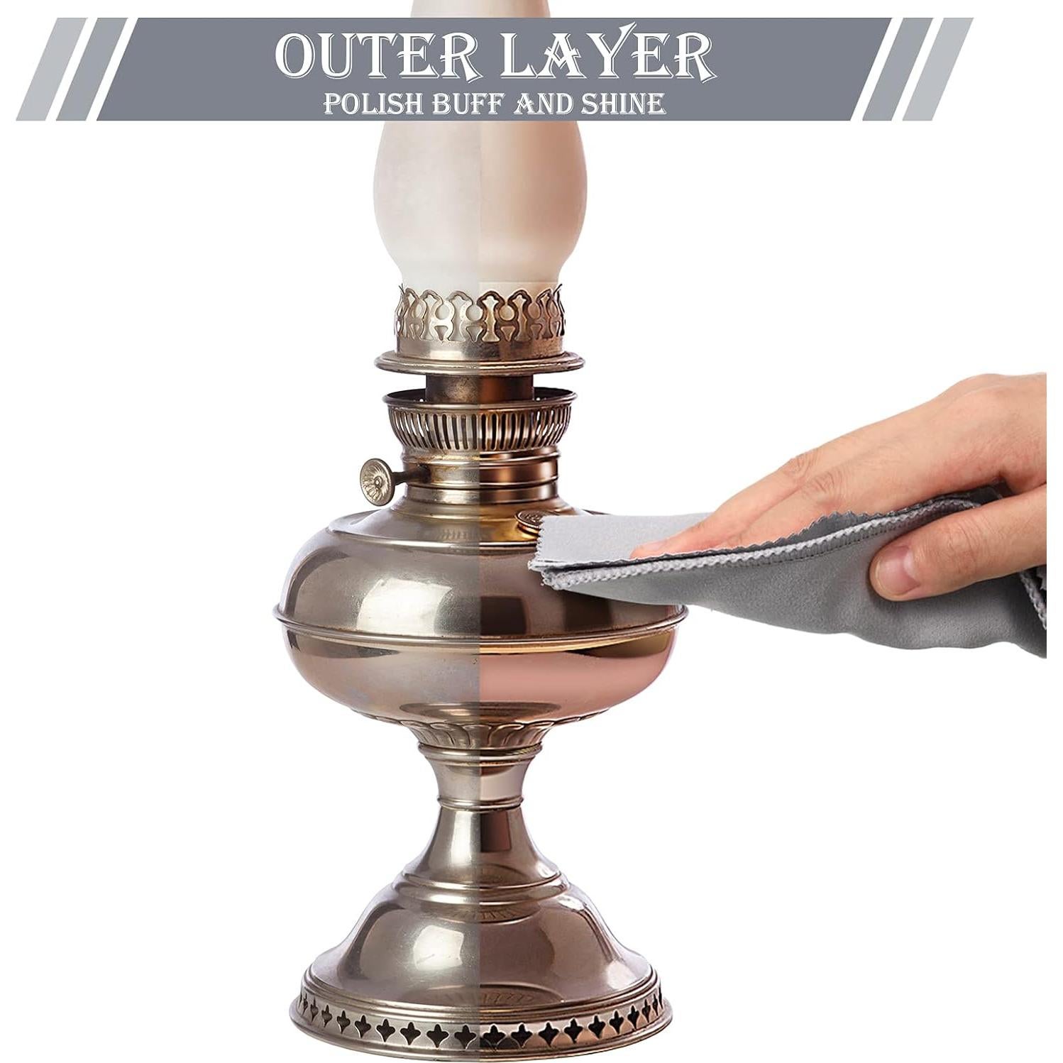 Juego de 8 Paños de Limpieza de Joyería Breling 28x35cm