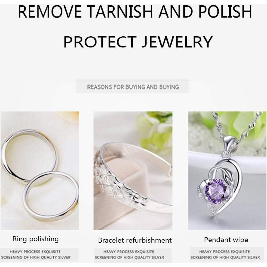 Paños de limpieza Purest Spring para joyas y metales 2 unidades