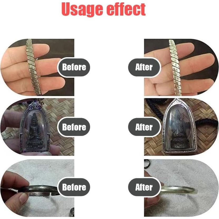 Paquete de 3 Paños de Limpieza de Joyería Fancypost 30x25cm