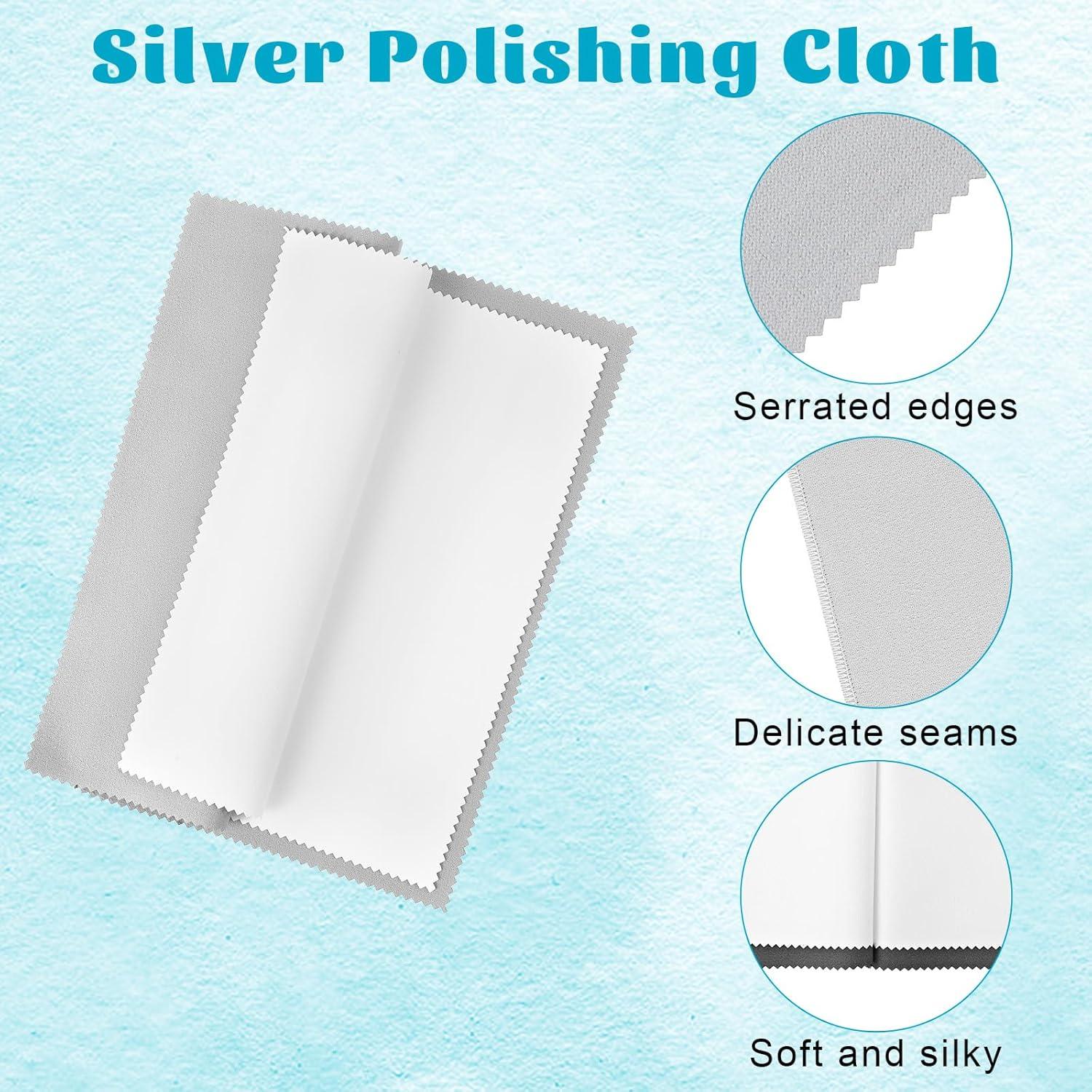 Paños de Limpieza de Plata LLOUSSAK - 2 Pcs 30x25 cm