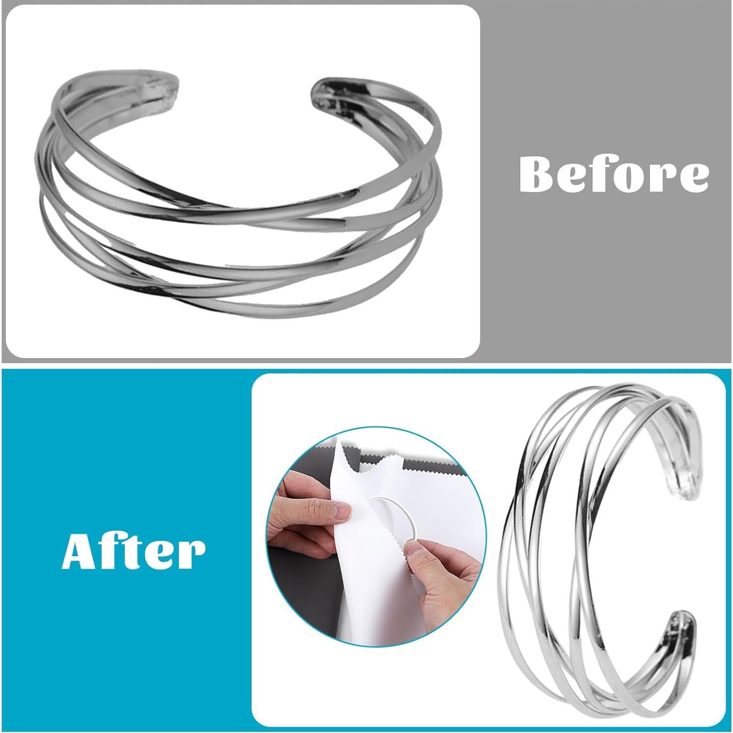 Paños de Limpieza de Plata LLOUSSAK - 2 Pcs 30x25 cm