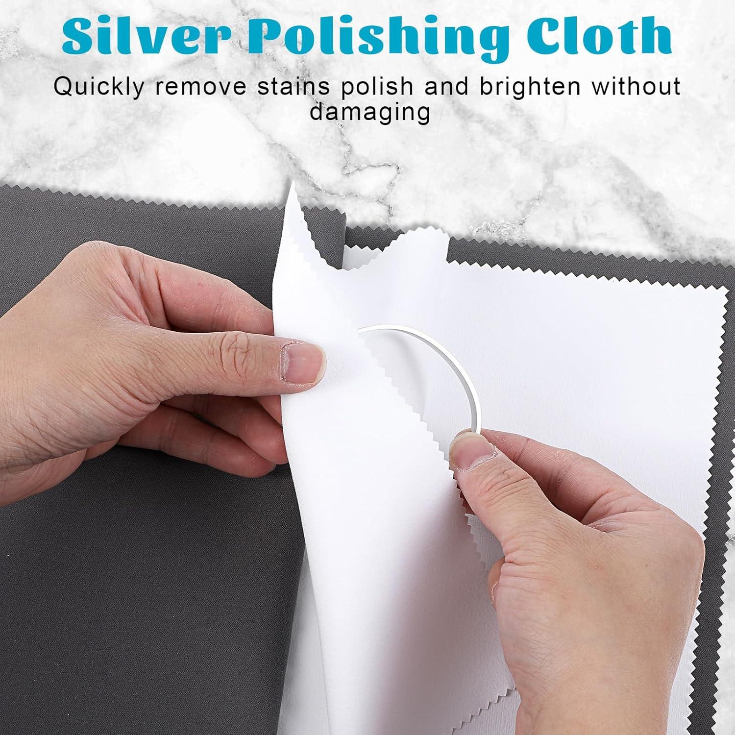 Paños de Limpieza de Plata LLOUSSAK - 2 Pcs 30x25 cm