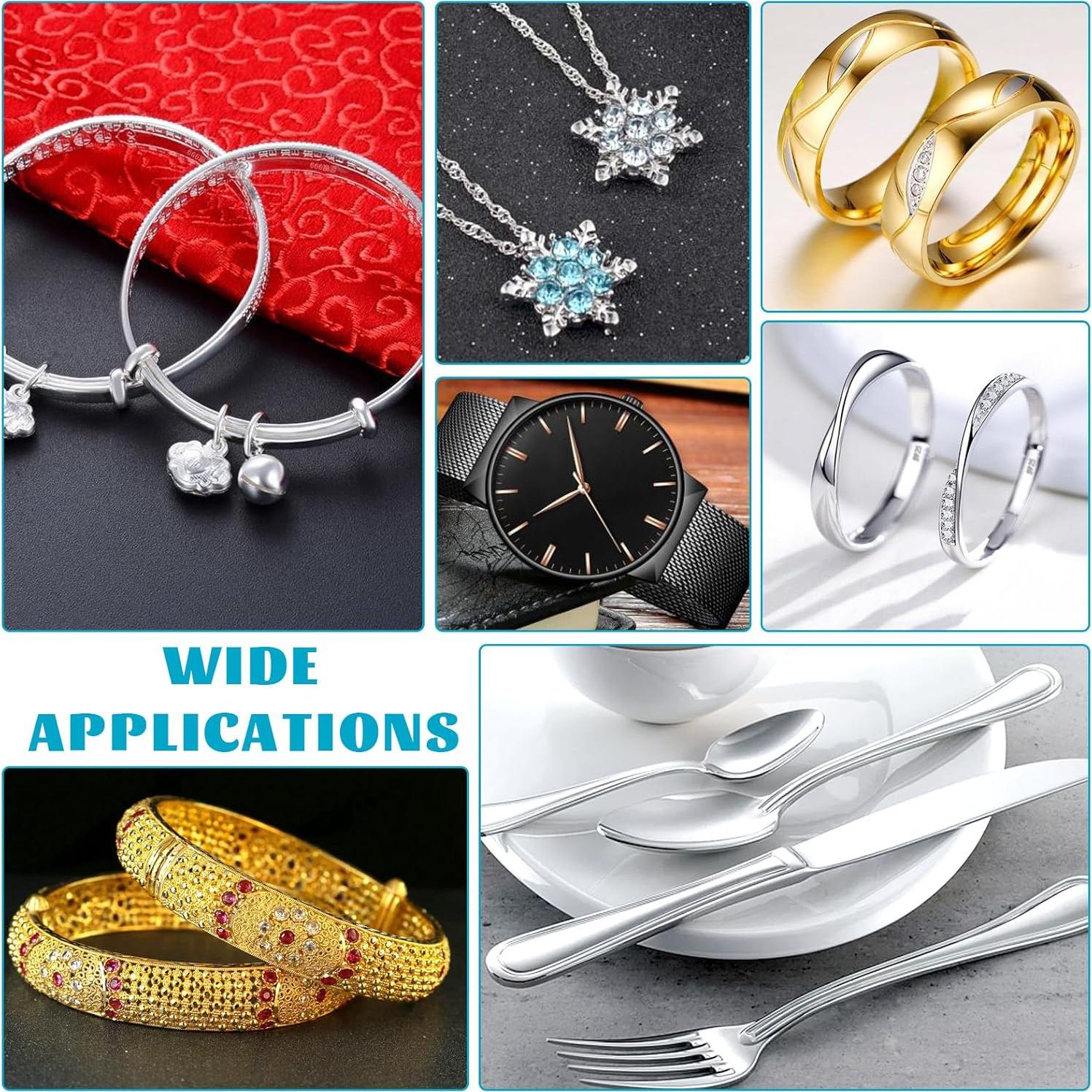 Paños de Limpieza de Plata LLOUSSAK - 2 Pcs 30x25 cm