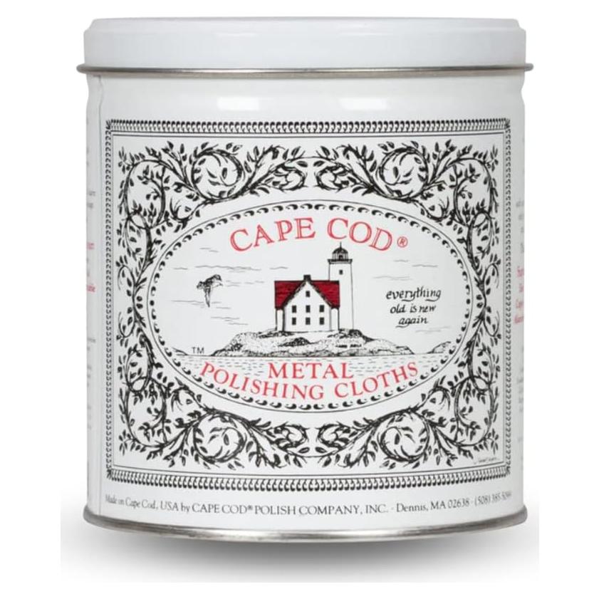 Kit de Paños de Pulido Cape Cod 8828 MTL - 12 Paños 4x6 y 1 Guante