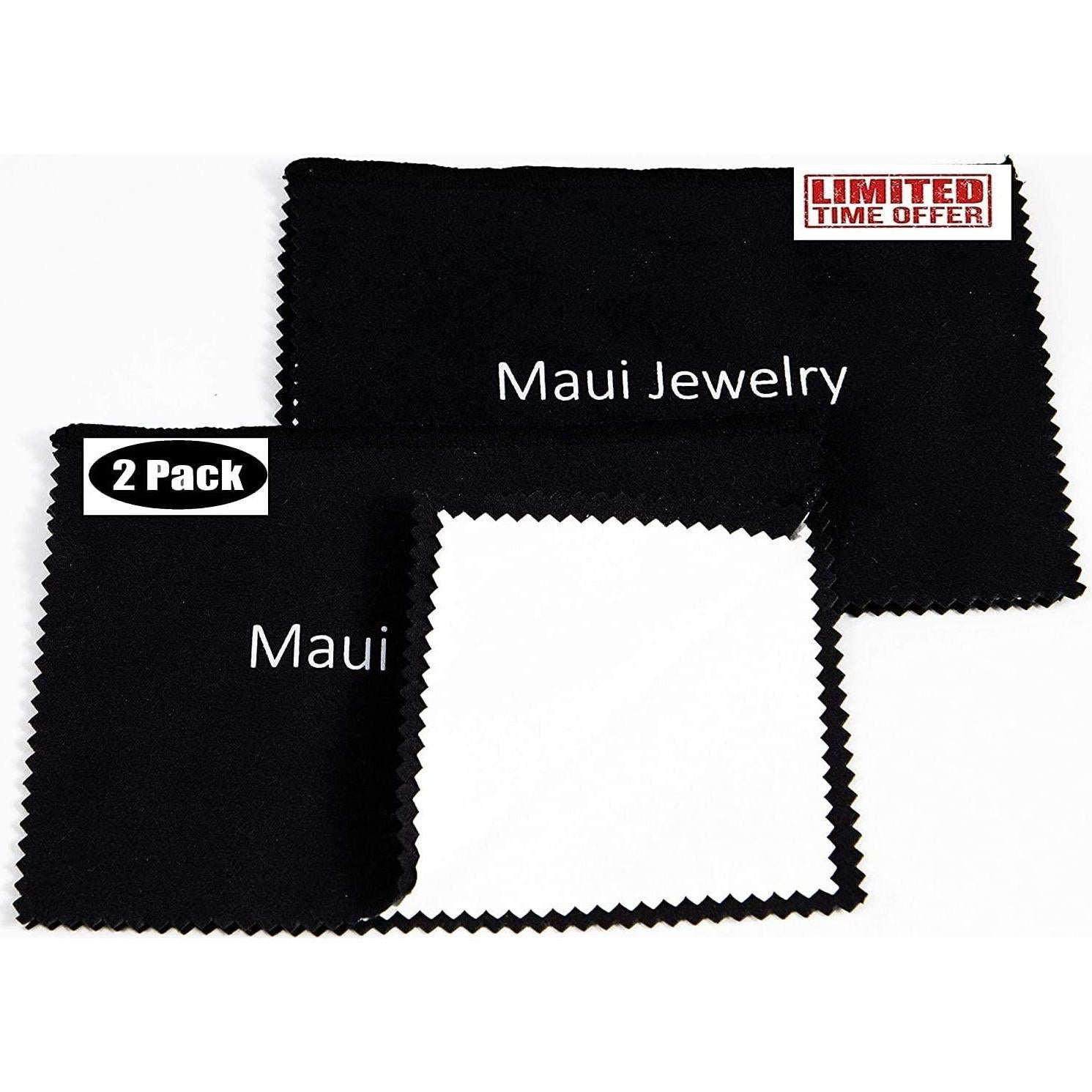 Paño Limpiador de Joyería Maui Microfibra 15x20 cm - Paquete de 2