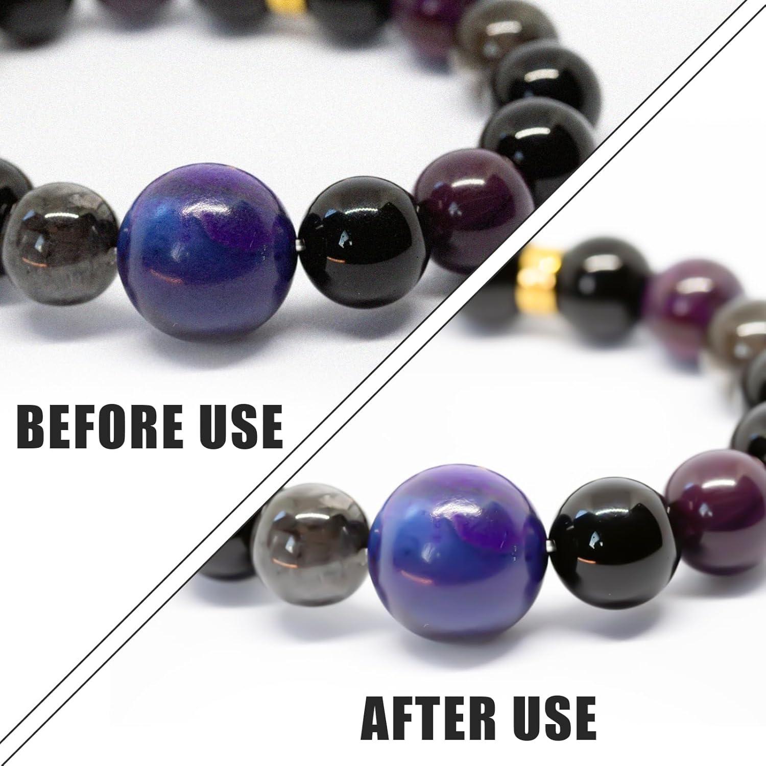 Paños de Pulido de Joyería BOXOB 4 Piezas Microfibra 20.5cm