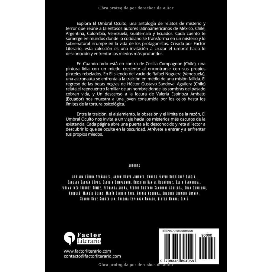 El portal oculto: Relatos de misterio y terror latinoamericanos (Spanish Edition)