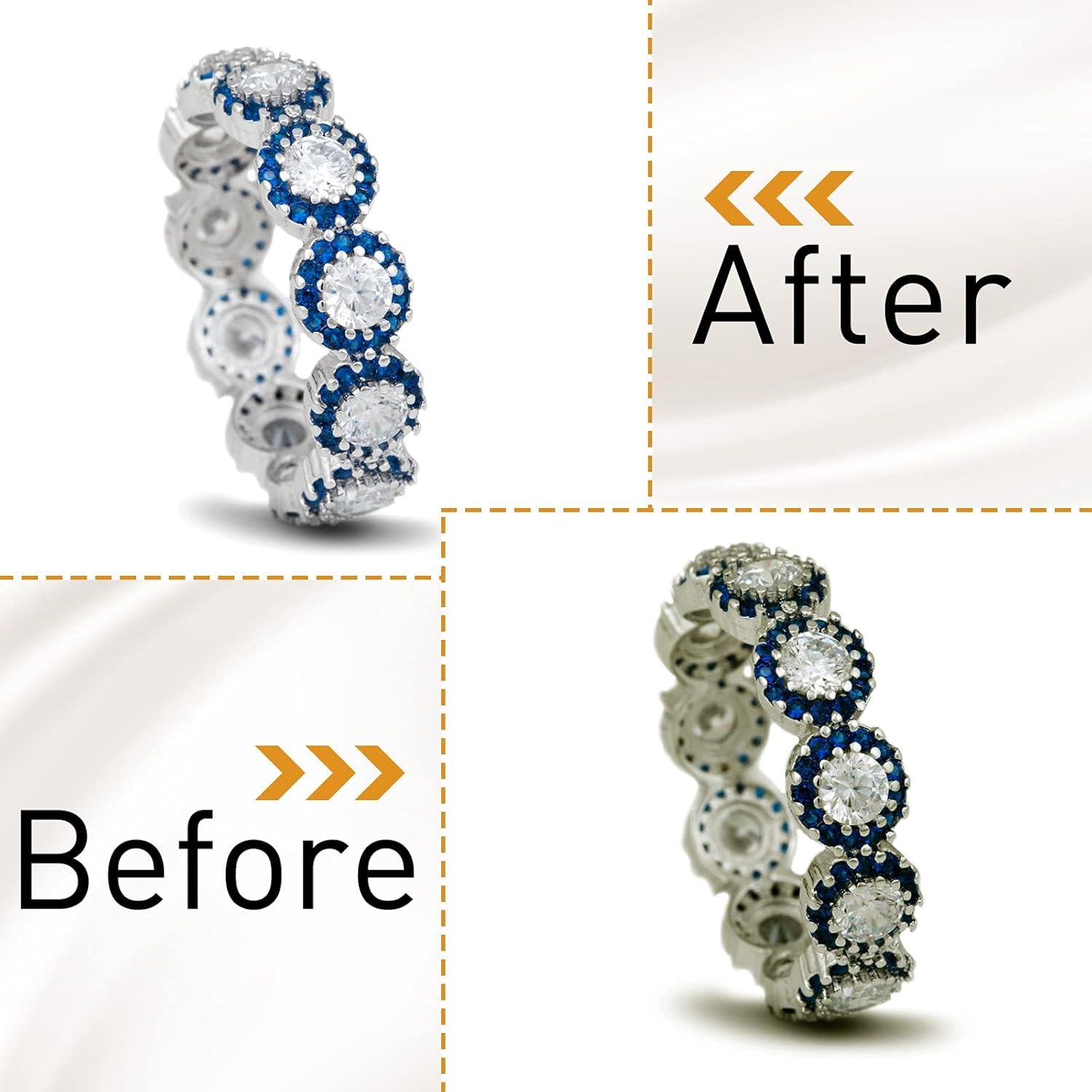 Paquete de 50 Paños de Limpieza de Joyería Outus Amarillo