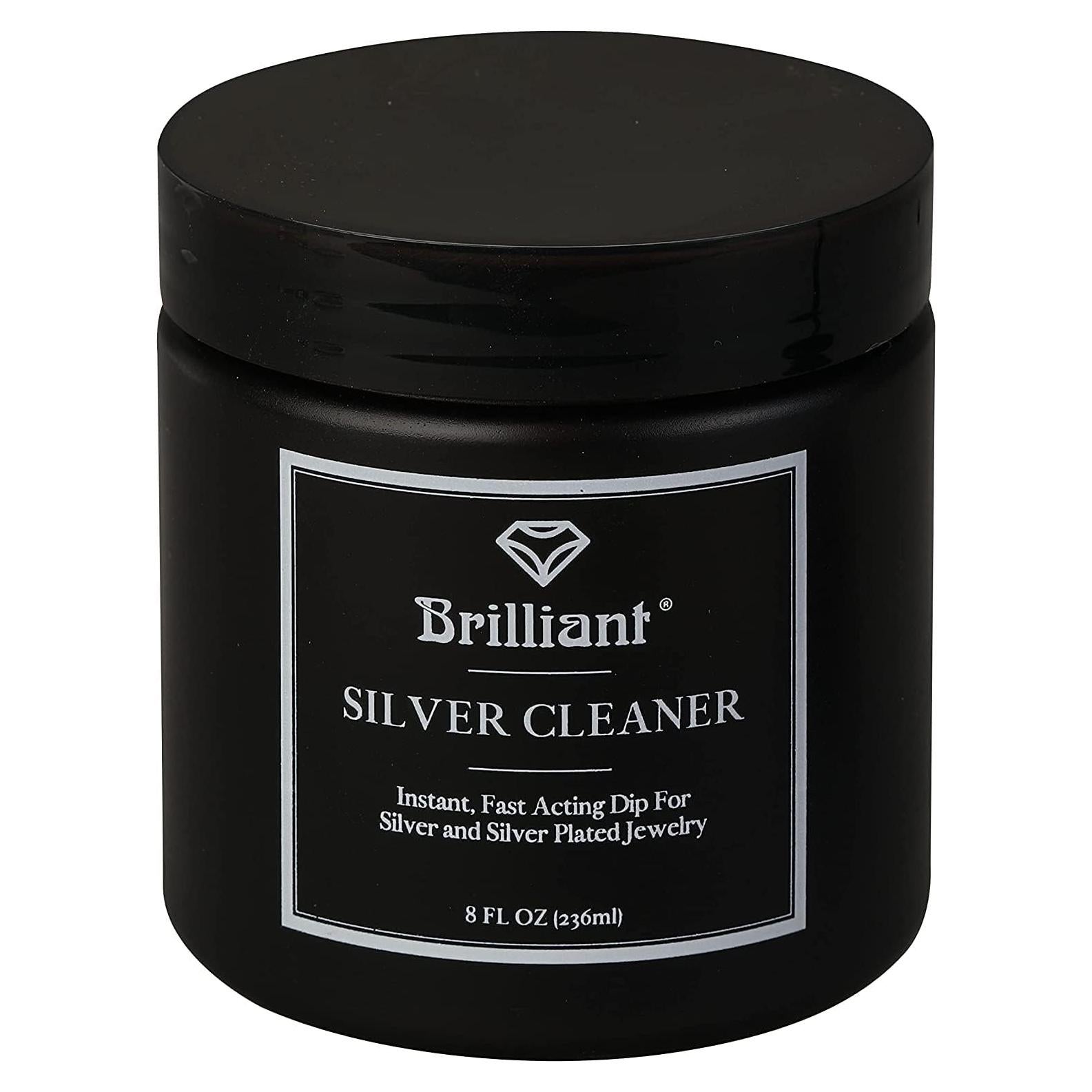 Limpiador de Joyería de Plata Brillante 226.8 g - Rápido
