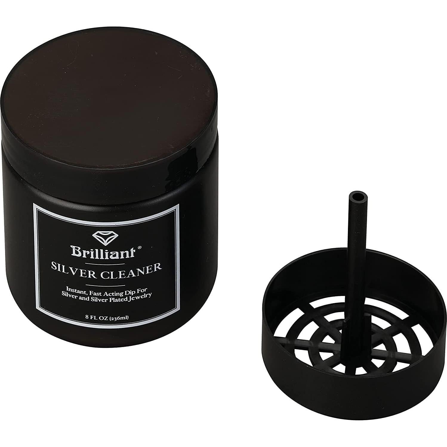 Limpiador de Joyería de Plata Brillante 226.8 g - Rápido