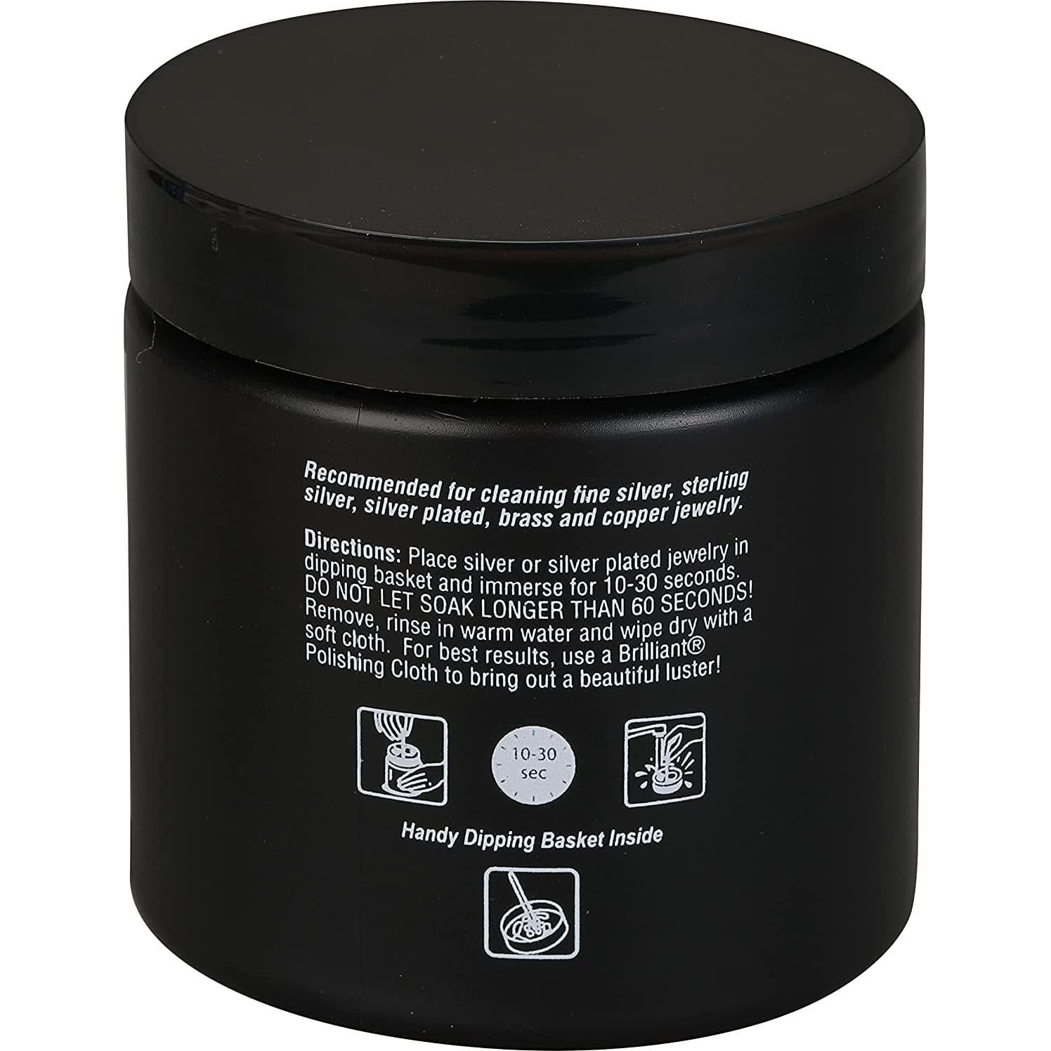 Limpiador de Joyería de Plata Brillante 226.8 g - Rápido