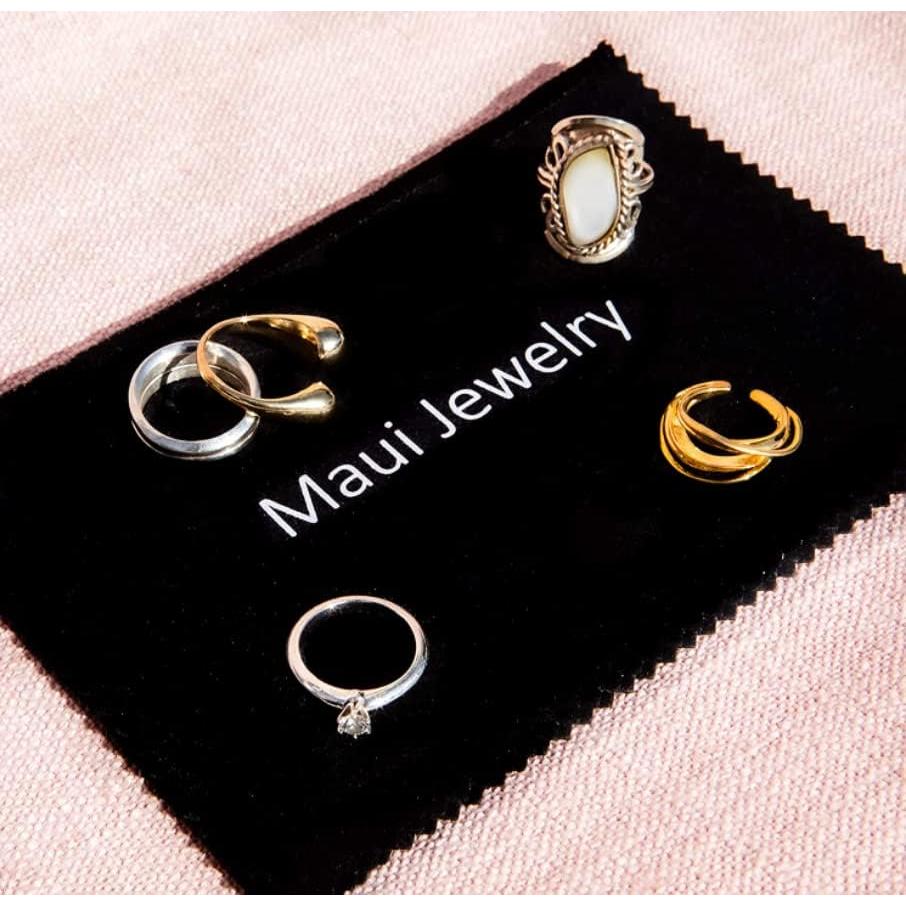 Limpiador de Joyería Líquido Maui 142 ml con Paño Suave