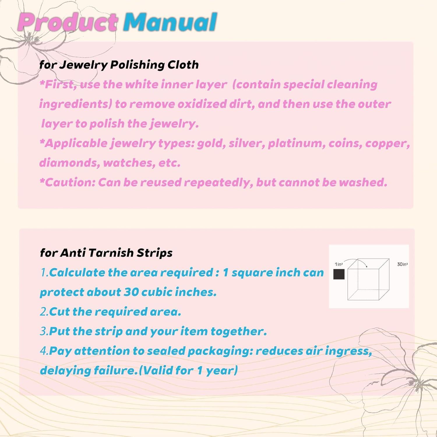 Combo Tiras Antioxidantes y Paños de Pulido de Joyería