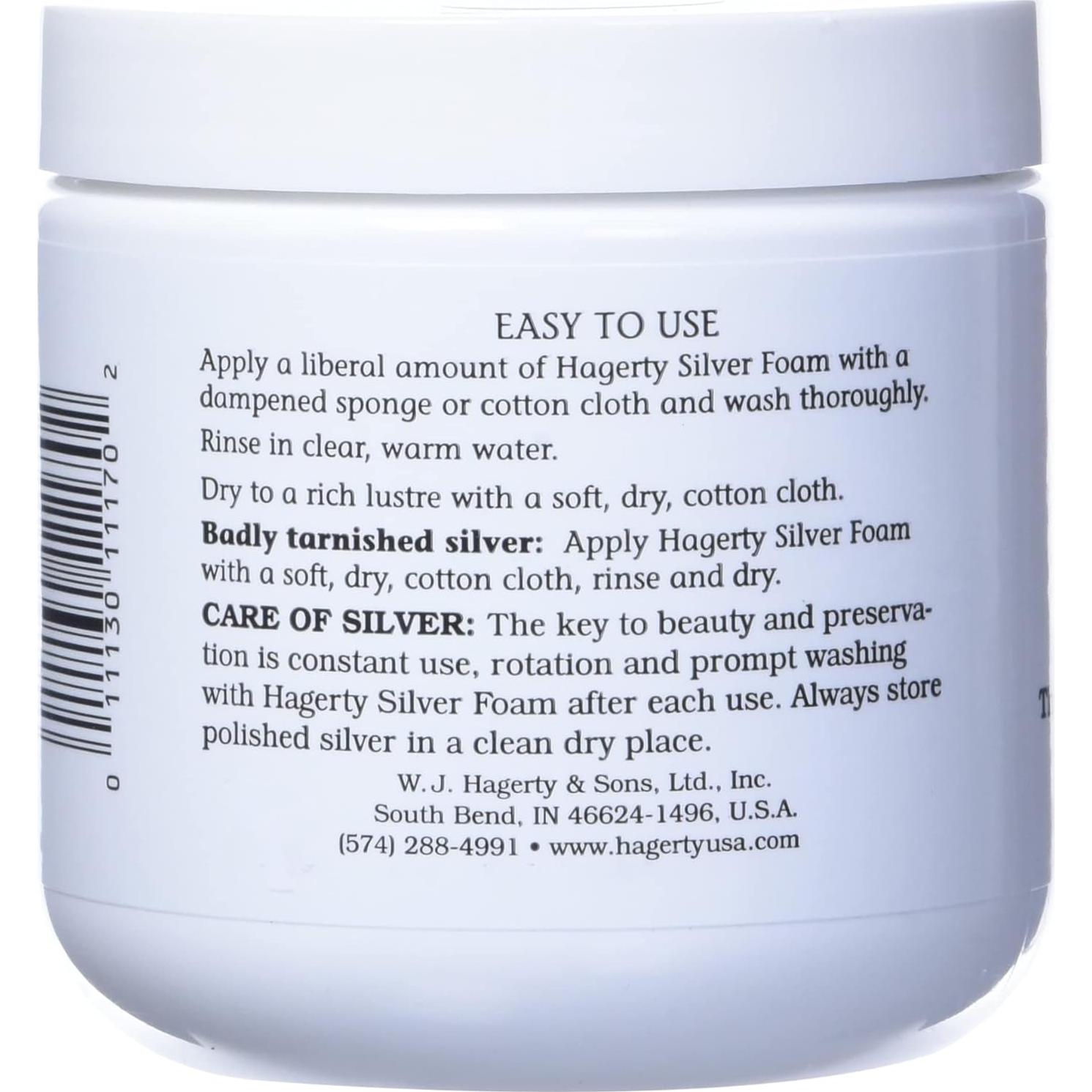 Hagerty Espuma de Plata 539 ml - Pulidor y Removedor de Manchas