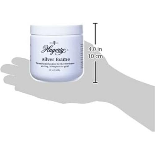 Hagerty Espuma de Plata 539 ml - Pulidor y Removedor de Manchas