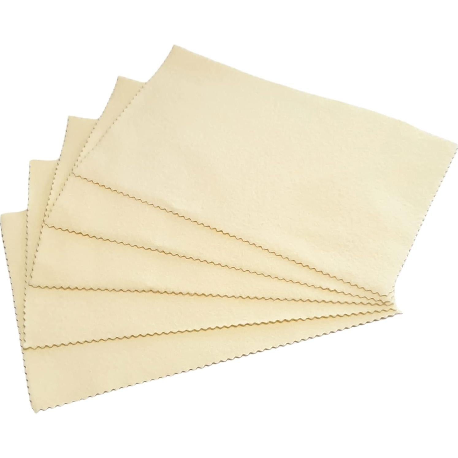 Paño de Pulido Sioditin - 5 Unidades para Oro, Plata y Madera