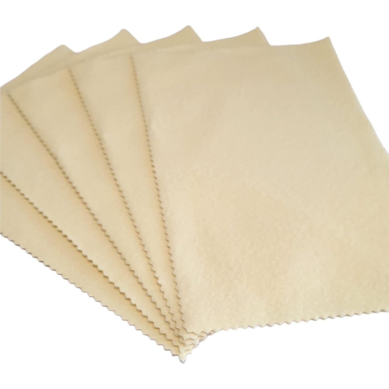 Paño de Pulido Sioditin - 5 Unidades para Oro, Plata y Madera