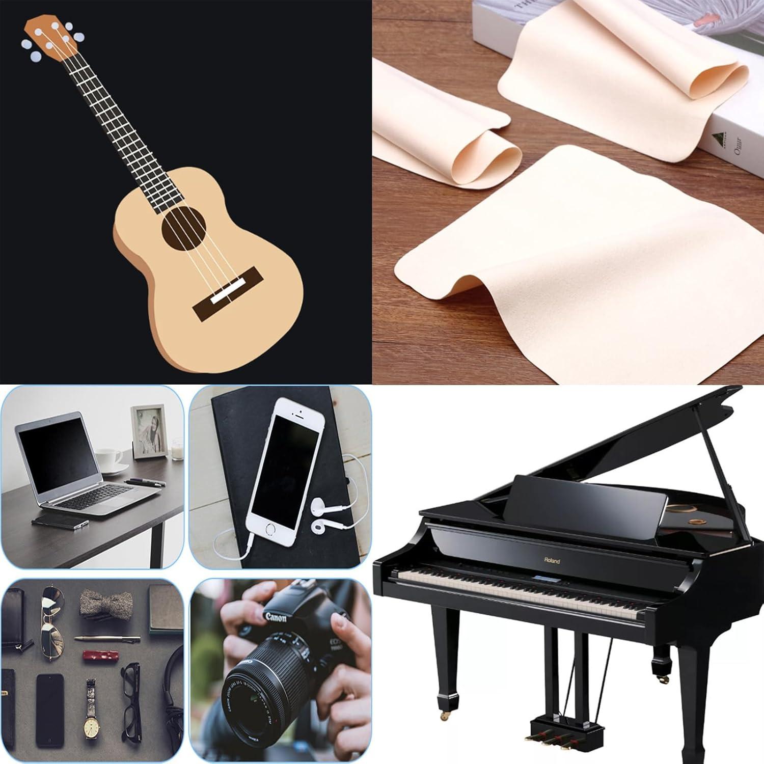 Paño de Limpieza Microfibra Q QINGGE 35x35 cm Beige