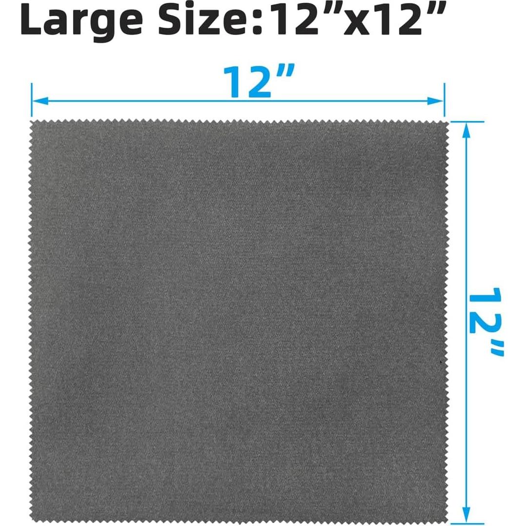 Paquete de 10 paños de limpieza de microfibra Miaozhun 30x30cm