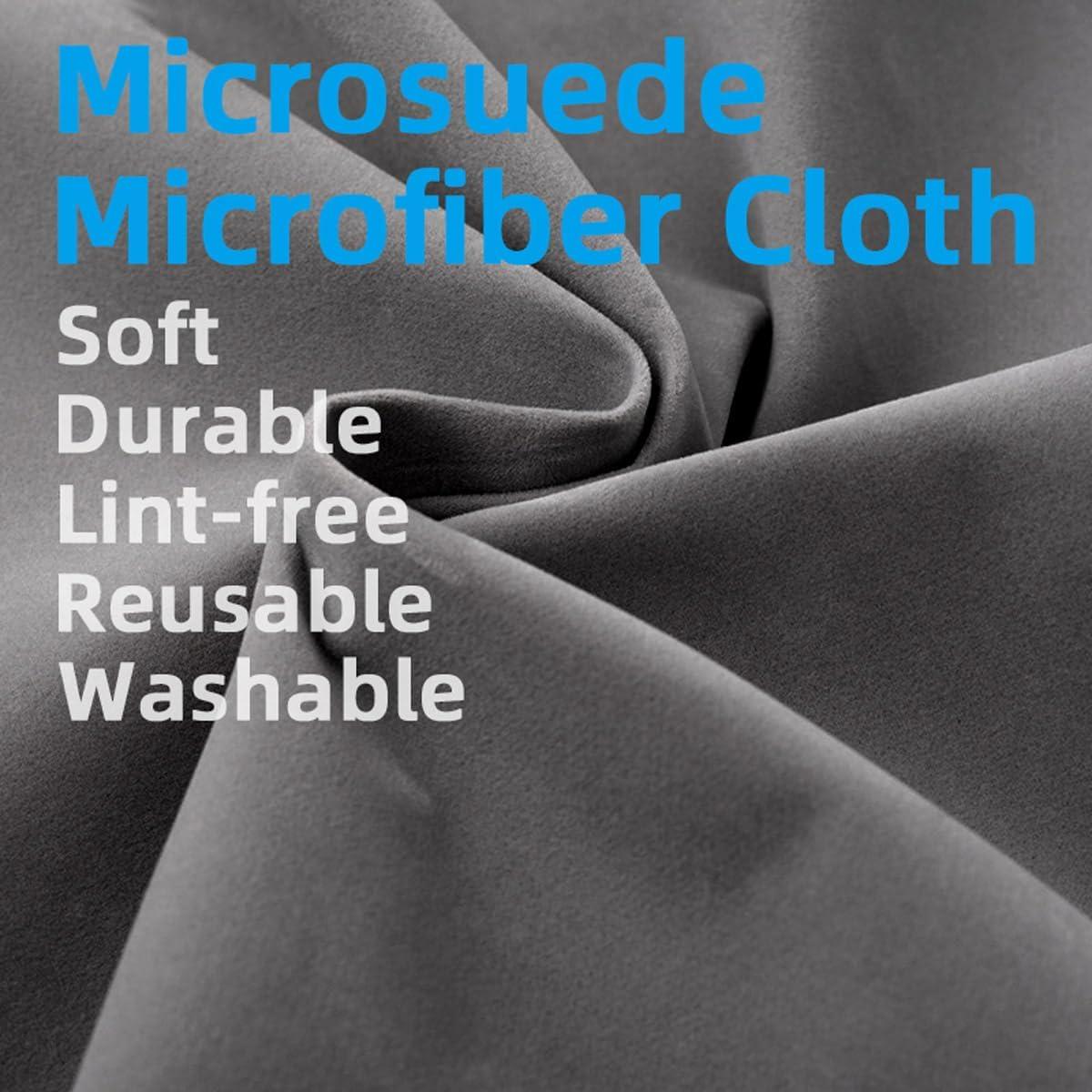 Paquete de 10 paños de limpieza de microfibra Miaozhun 30x30cm