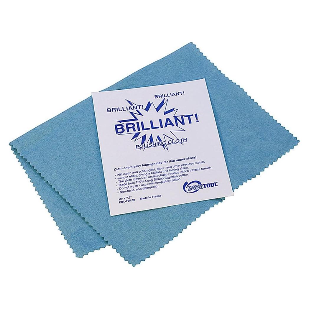 Paño de Pulido Mediano Euro Tool Brillante Azul 30.48x19.05cm