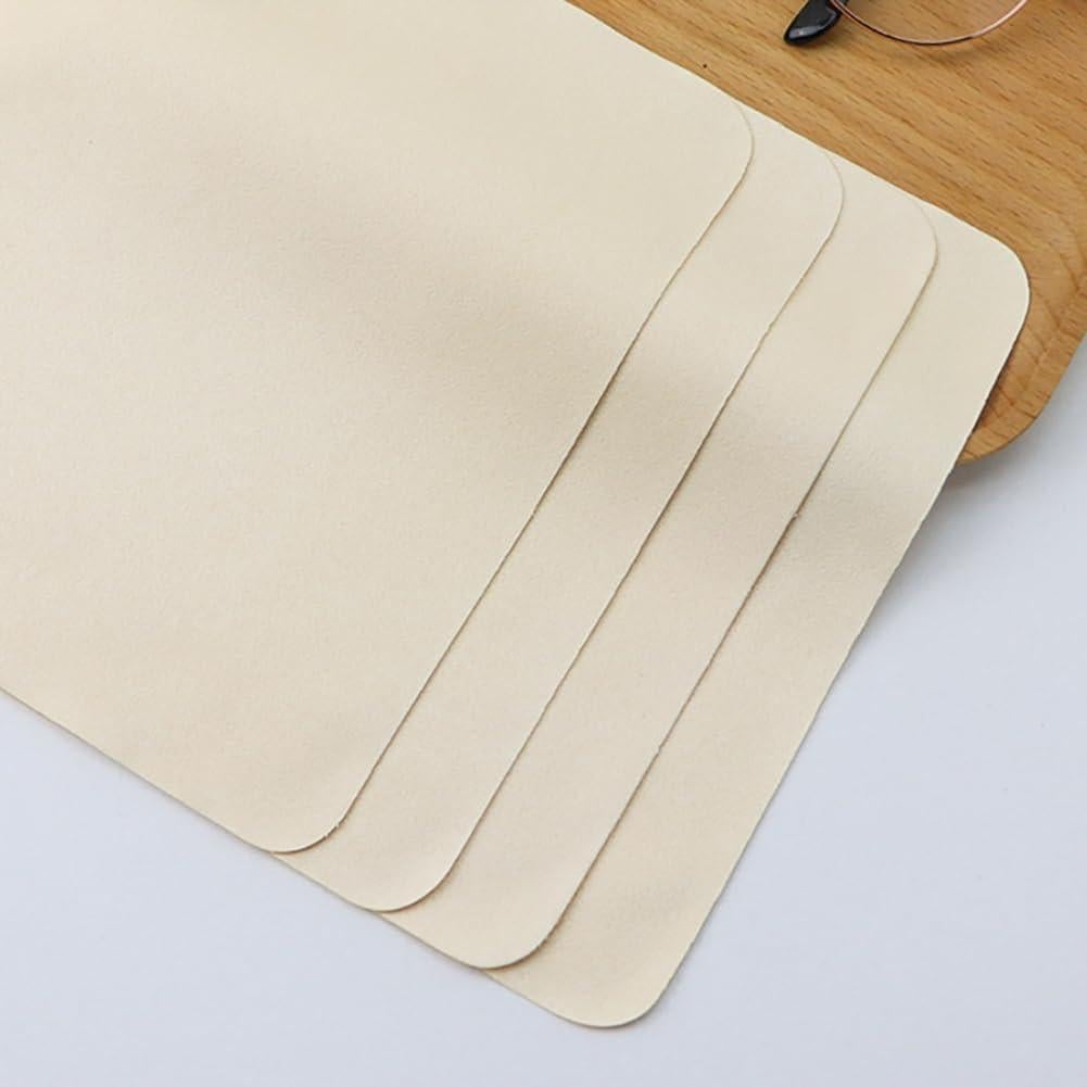 Paño de Chamois UUYYEO 20 Pcs 10x10 cm para Limpieza