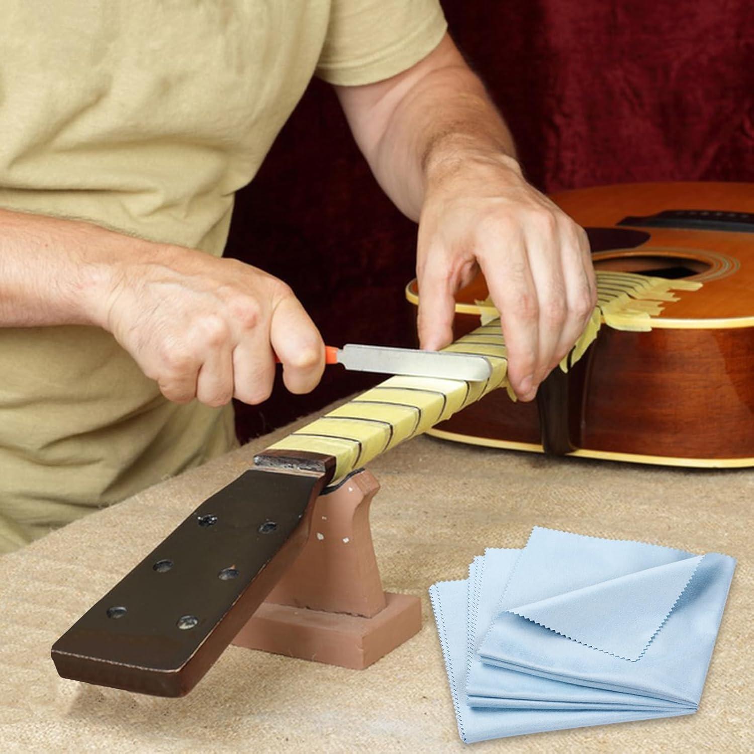 3 Paños de Microfibra para Limpieza de Instrumentos 30x30cm