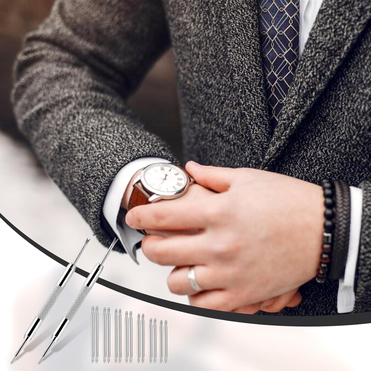 Kit de Reemplazo de Pasadores para Correas de Reloj MOZEAT 16 PCS