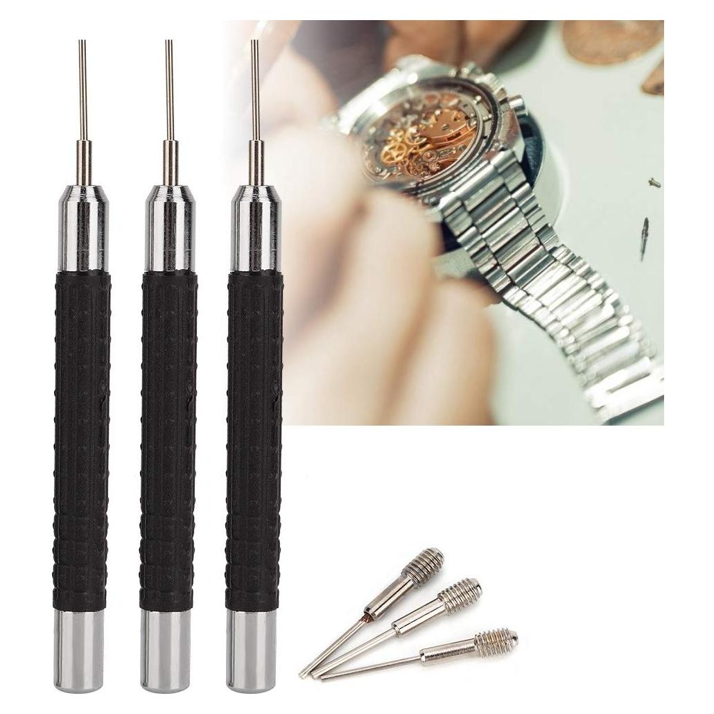 Removedor de Enlaces de Correa de Reloj Brrnoo - Kit 3 Piezas