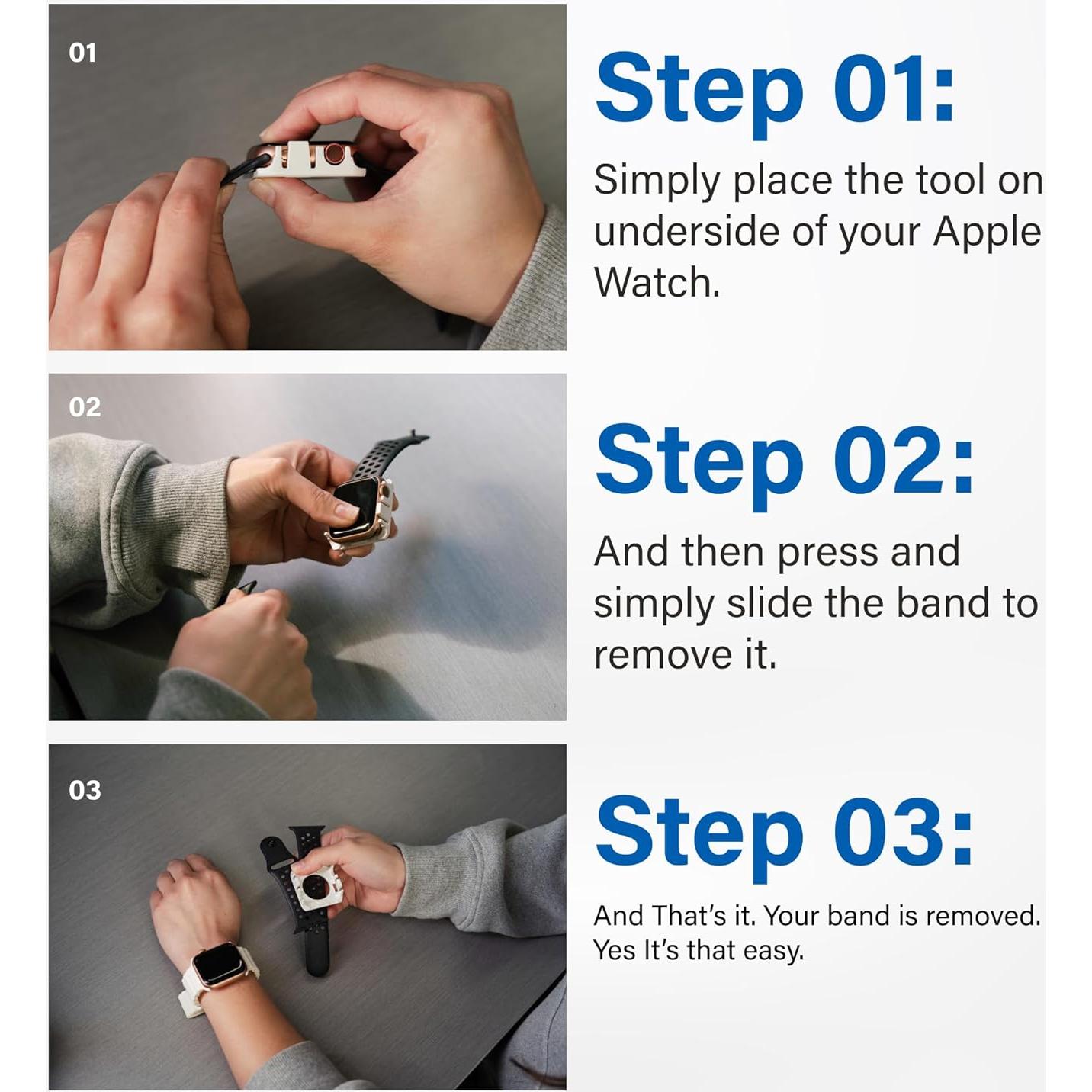 Herramienta de Cambio de Correa de Reloj 40mm SwapBandIt