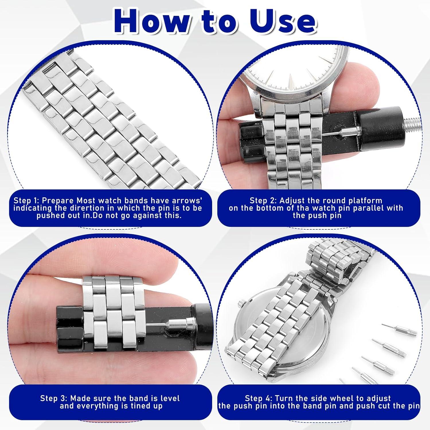 Kit de Herramientas para Ajuste de Relojes Giantree 5 Piezas