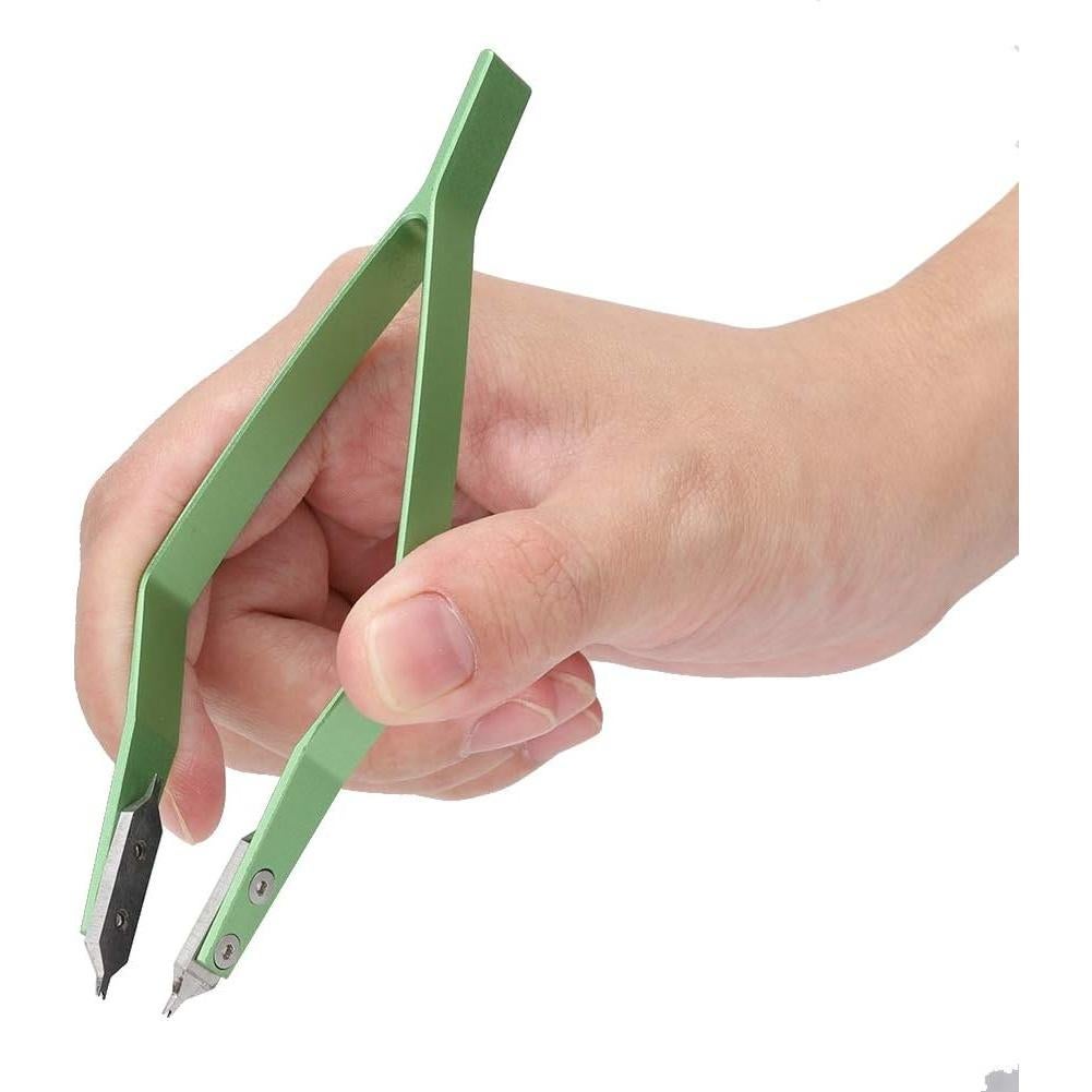 Pinzas de Reloj Dpofirs en Forma de V, Metal, Precisión Alta