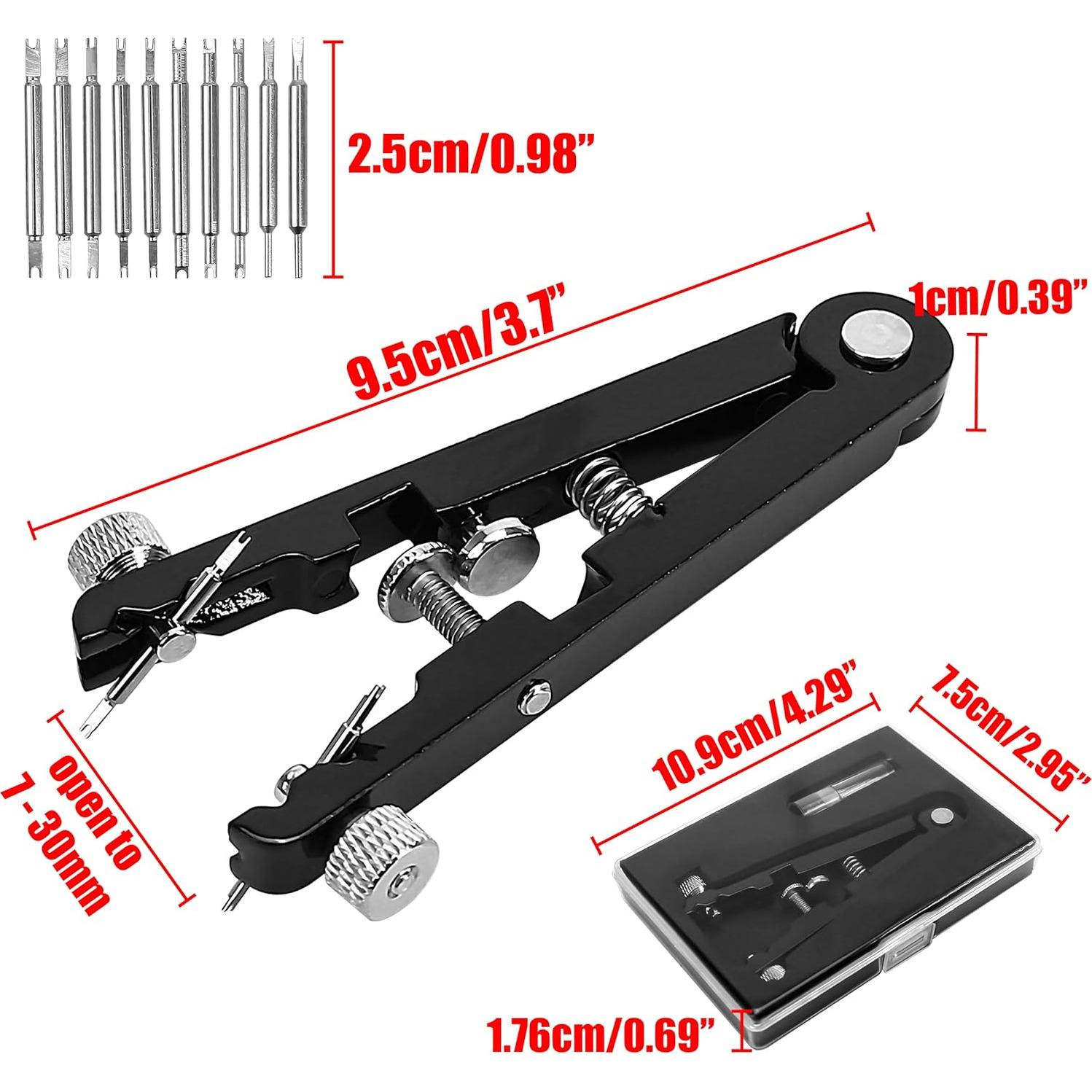 Kit de Herramientas de Pinzas para Reloj Badong 10 Puntas
