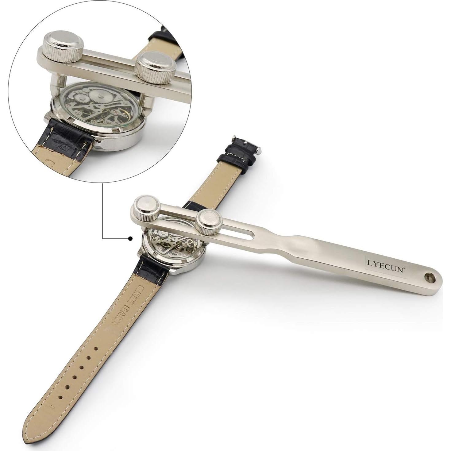 Llave de Reloj Ajustable LYECUN para Fondos Rosca 13-54mm